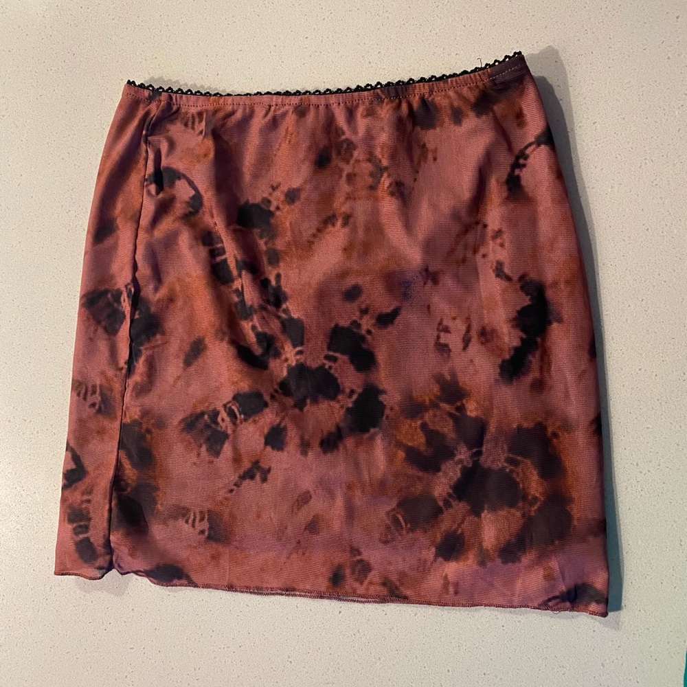 Purple & Black YesStyle skirt